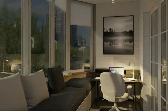 При остеклении балконов и&nbsp;лоджий  скидка на&nbsp;отделку до&nbsp;15%