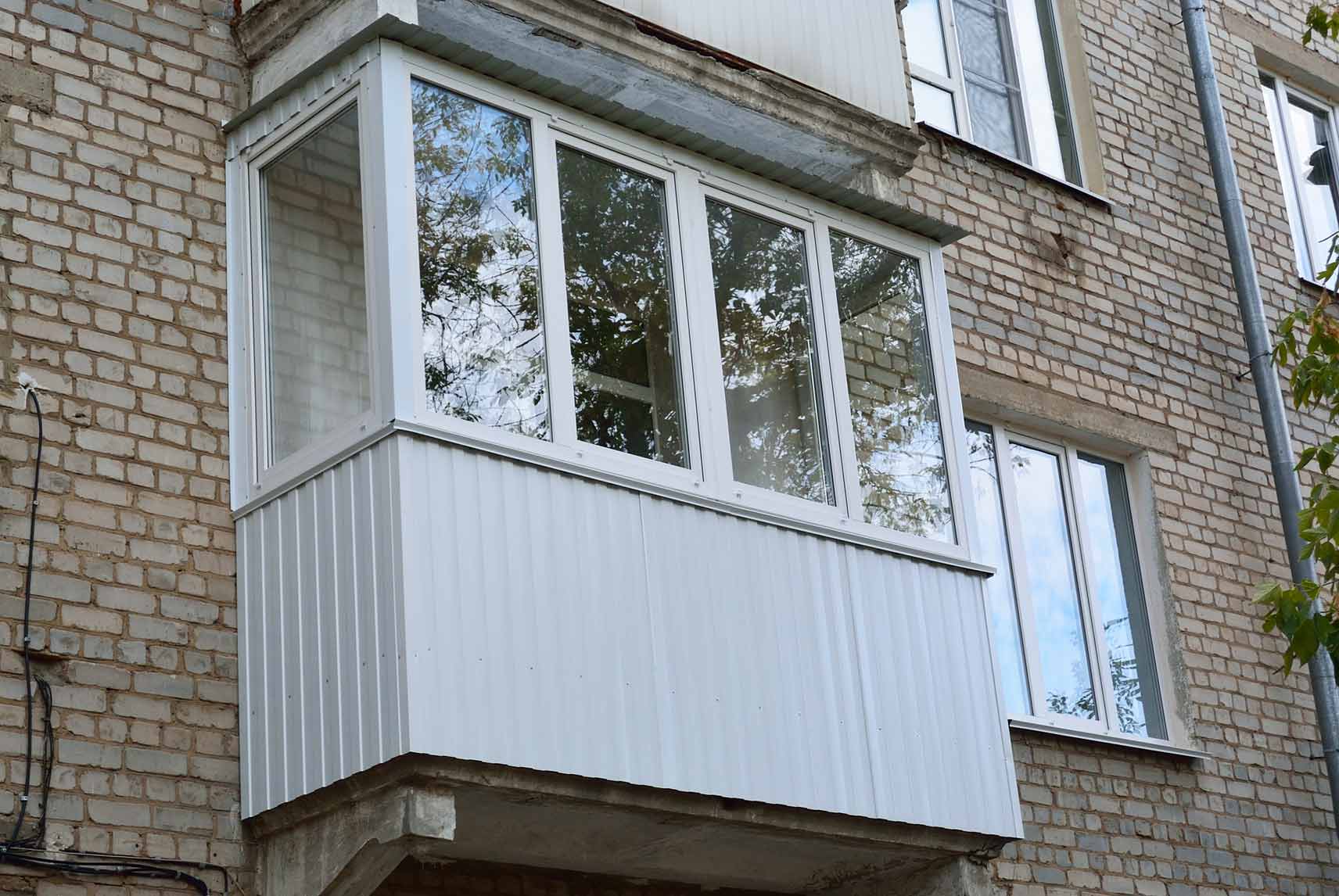 Наружная отделка балконов и лоджий - 4